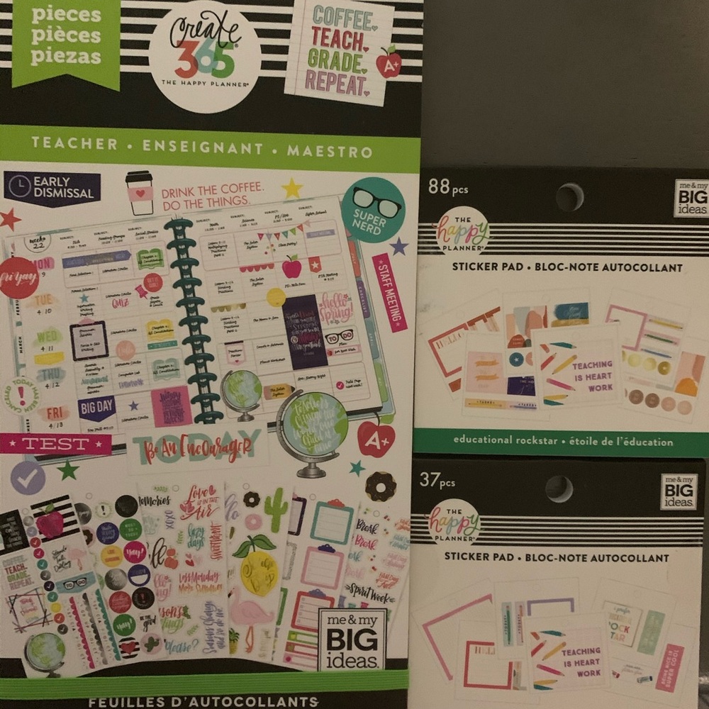 The happy planner “teachers bundle”